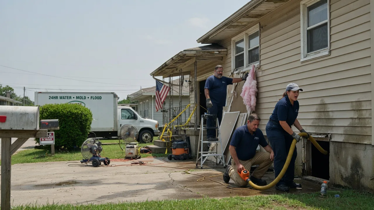 Water Damage Repair in Minden, LA near me